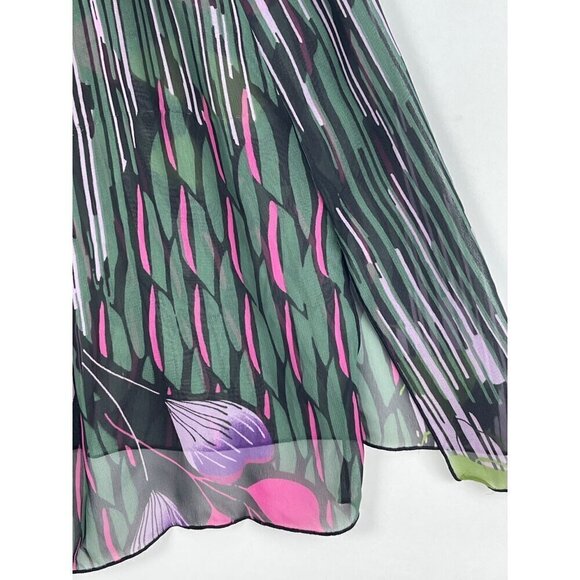 Bison Bisou womens casual sheer top medium NEW - Picture 3 of 7